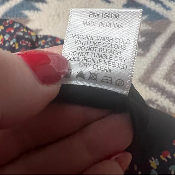 STAUD Mushroom Print Long Sleeve Maxi  Dress 10 - Picture 7 of 14